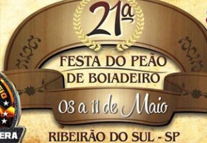 21ª Festa do Peão de boiadeiro de Ribeirão do Sul