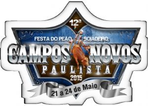 12ª FESTA DO PEÃO CAMPOS NOVOS PAULISTA 2015